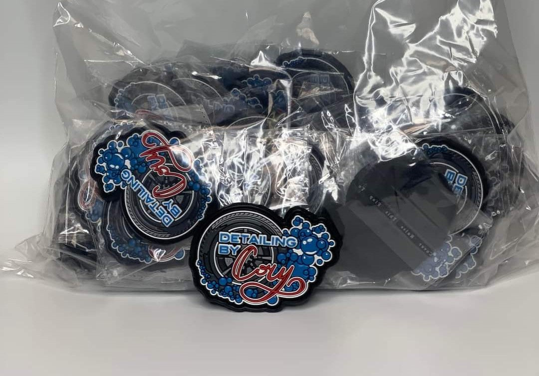 100 Custom PVC Patches!