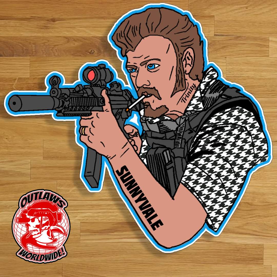 Trailer Park Multiverse "Ricky/Sicario" (PVC+VELCRO) 3.5"